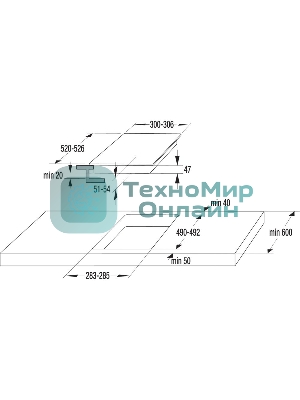 Варочная панель Gorenje ECT321BCSC, конфорок: 2 шт., стеклокерамика, независимая, черный
