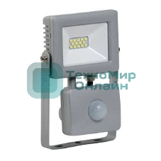 Прожектор IEK LPDO702-10-K03 СДО 07-10Д светодиодный серый с ДД IP44 IEK