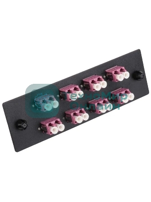 Панель Lanmaster LAN-APM-8X2LC/OM4 1U 8xLC дупл. 50/125 OM4 (упак.:1шт)