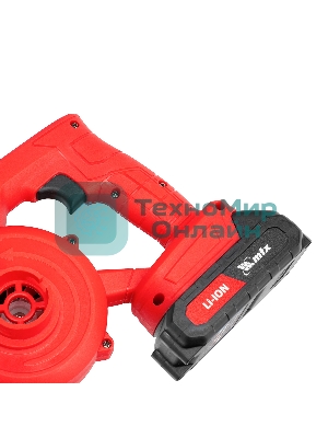 Воздуходувка-пылесос акк. портативная MTX LB-185, 35 м/с, 170 м3/ч, Li-Ion, 20 В