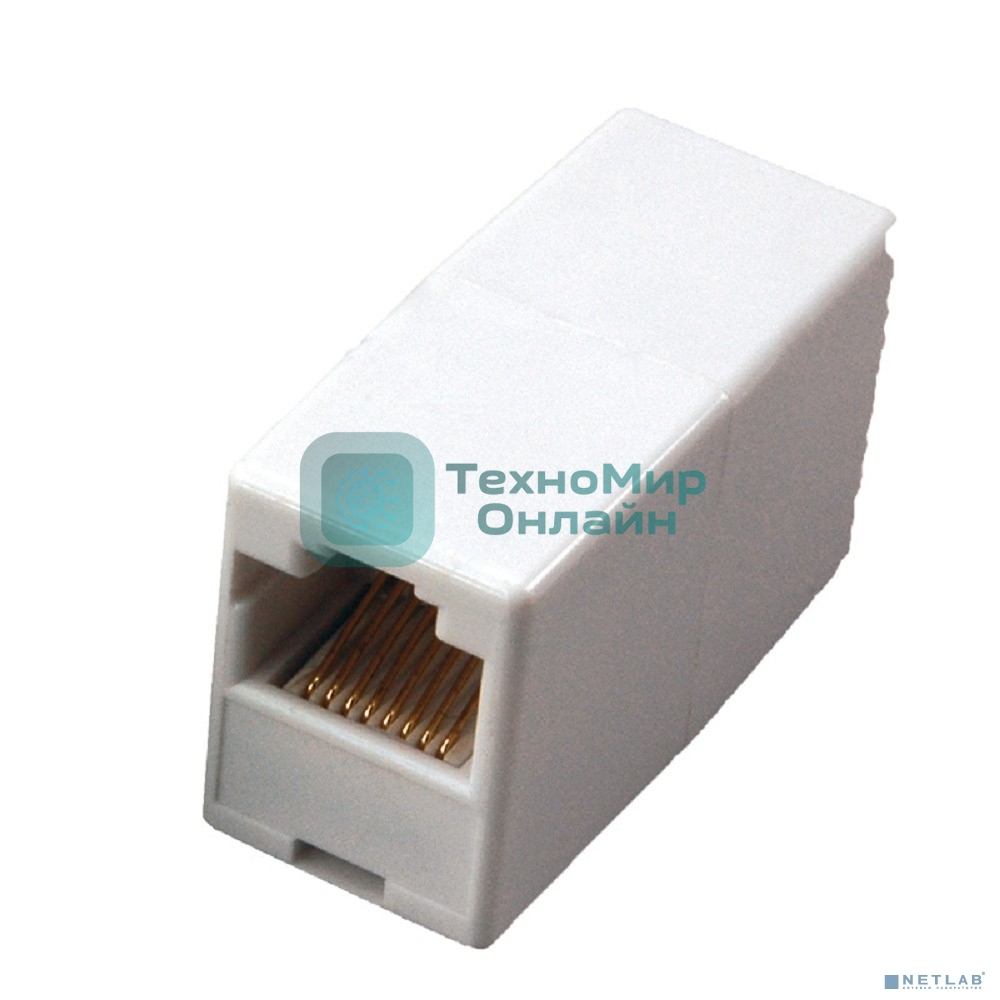 Адаптер проходной UTP RJ-45(8P8C) Rexant CAT 5e, 50 шт