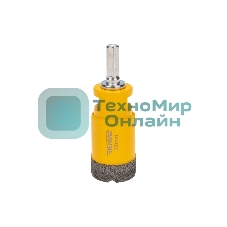 Коронка алмазная профессиональная по керамограниту и железобетону Kranz М14, вакуумное спекание, 32 мм, для УШМ