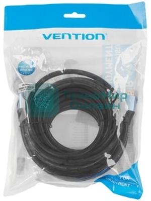 Кабель Vention HDMI High speed v2.0 with Ethernet 19M/19M - 8м