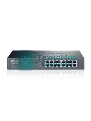 Коммутатор сетевой TP-Link SMB TL-SG1016DE 16-Port Gigabit Easy Smart Switch, 16 10/100/1000Mbps RJ45 ports, MTU/Port/Tag-based VLAN, QoS, IGMP Snooping