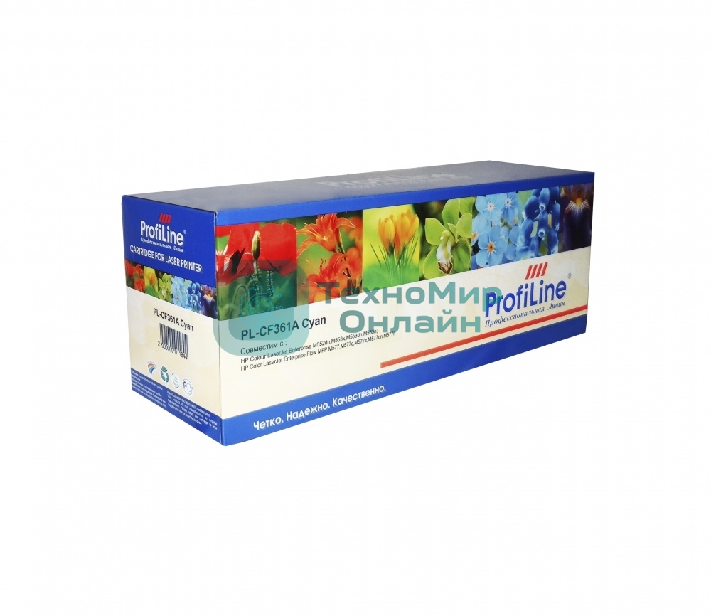 Картридж лазерный ProfiLine PL-CF361A №508A для принтеров HP CLJ Enterprise M552dn/M553dn/M553n/M553x 5000 копий Cyan