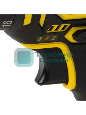 Дрель-шуруповерт Kolner KCD 16-2L, 16 В, 2 Ач, 28 Нм, щеточный