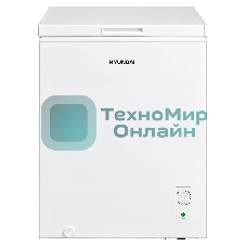 Морозильный ларь Hyundai CH1505, белый, 142л