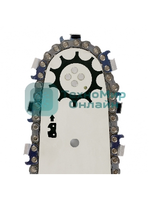 Пила цепная бензиновая Denzel DGS-5218, шина 45 см, 52см3, 3,5 л.с., шаг 0,325, паз 1,5 мм,