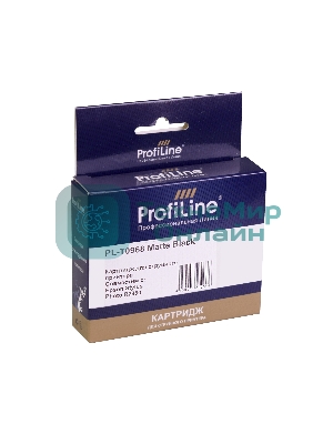 Картридж струйный ProfiLine PL-T0968 для принтеров Epson Stylus Photo R2880 с чернилами Matte Black 11,4 мл