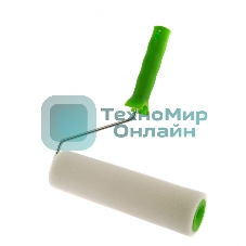 Валик Сибртех Поролон с ручкой, 250 мм, D 48 мм, D ручки 6 мм
