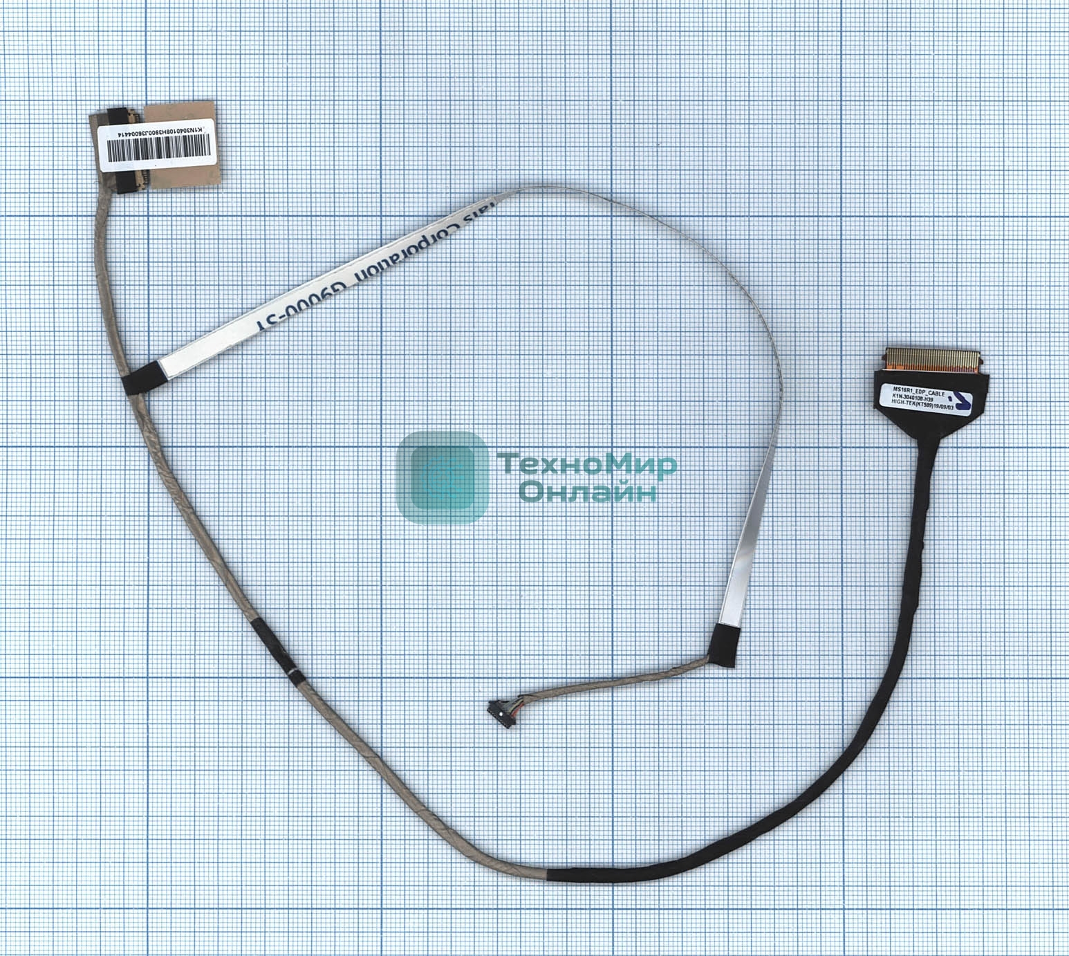 Шлейф матрицы для ноутбука MSI MS16R1 GF63 8RD