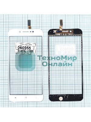 Сенсорное стекло (тачскрин) для Vivo V5s, белое