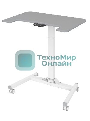Стол для ноутбука Cactus VM-FDE101 столешница МДФ серый 80x60x123см (CS-FDE101WGY)