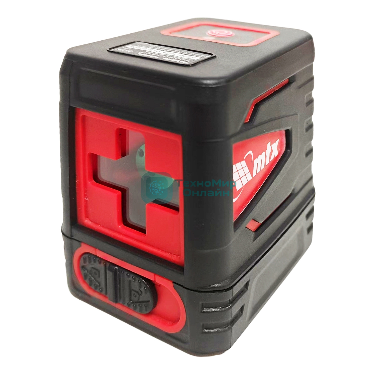 Лазерный уровень MTX QBC RED Basic SET, 10 м, красный луч, батарейки, резьба 1/4