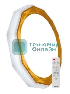 Настенно-потолочный светодиодный светильник Космос KSSies75W белый