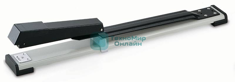 Степлер брошюровочный Kw-Trio 5900 Full-strip 24/6 26/6 (20 листов) серый/черный, 210 скоб