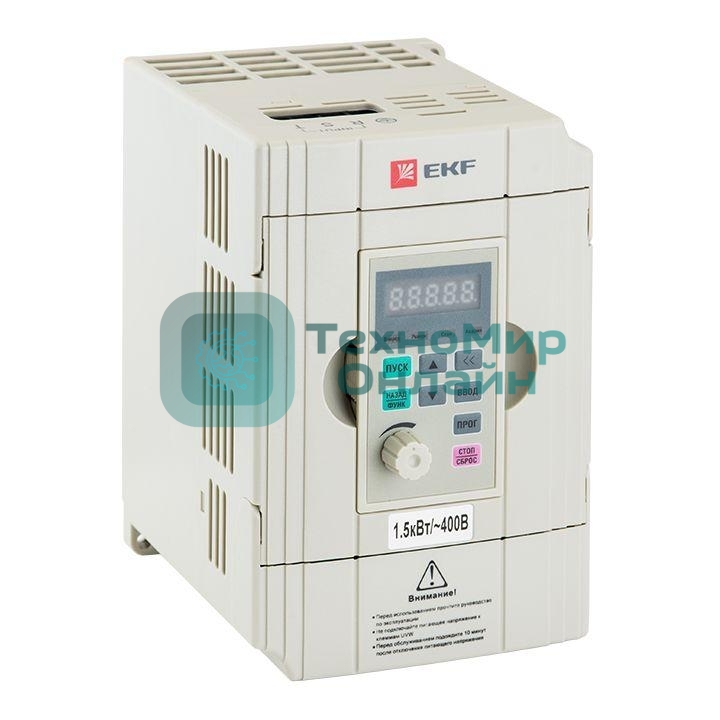 Преобразователь частоты 1.5/2.2кВт 3х400В VECTOR-100 PROxima EKF VT100-1R5-3B