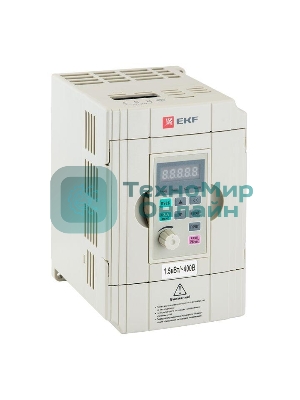 Преобразователь частоты 1.5/2.2кВт 3х400В VECTOR-100 PROxima EKF VT100-1R5-3B