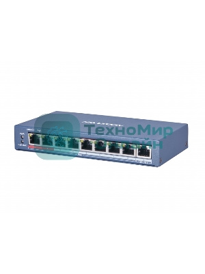 Коммутатор 9PORT 100M 8POE DS-3E0109P-E(C) HIKVISION
