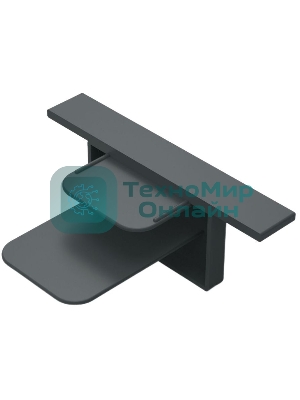 Заглушка для встраиваемого трекового шинопровода Gauss черный