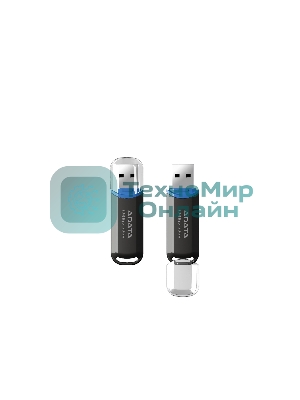 Флешка USB ADATA C906 (AC906-32G-RBK), 32Gb, USB 2.0, R/W 15/5, черный/синий