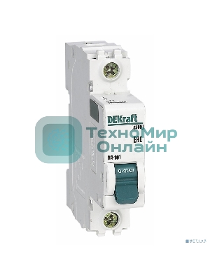 Выключатель автоматический DEKraft 1п C 16А 4.5кА ВА-101 11054DEK