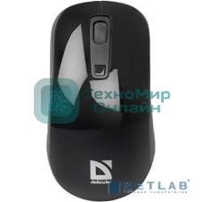 Мышь Defender Datum MB-065 Black беспроводная оптическая мышь,1000/1600 dpi, 2 + колесо-кн. + кн.смены разрешения, USB, совместимсть с Windows 2000/XP/Vista/7/8,Mac OS X 10 52065