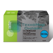 Картридж струйный Cactus CS-M0K02AE (991XL) черный (465 мл) для HP PageWide755dn;MFP774dn/779dn;Pro750dw/772dn