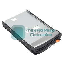 Корзина Supermicro Black gen-5 3.5-to-2.5 NVMe drive tray, Orange tab (for hotswap NVMe drive), RoHS/REACH