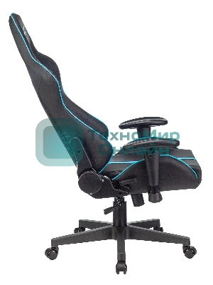 Кресло игровое A4Tech X7 GG-1200 черный/голубой искусственная кожа крестовина пластик