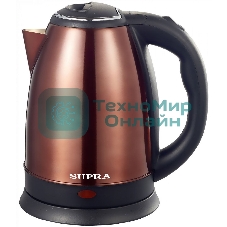 Чайник электрический SUPRA KES-1845S 1.8 л, 1500 Вт, медный (корпус: нержавеющая сталь)
