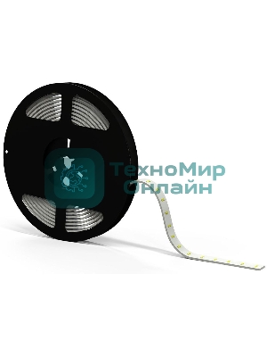 Лента светодиодная 2835 -SMD 4.8W 12V DC красный IP66 (блистер 5м)