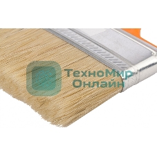 Кисть плоская Matrix для фасадных работ, 120х35 мм, натуральная щетина, пластиковая рукоятка