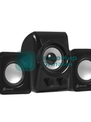 Акустическая система Oklick OK-420 2.1 черный 11Вт