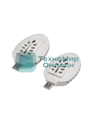 Комплект фумигаторов USB, S 30м²х2, белый ЧЕТЫРЕ СЕЗОНА
