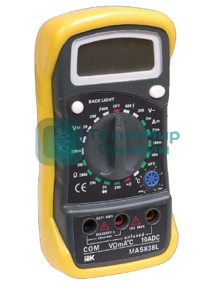 Мультиметр IEK Master MAS838L цифровой