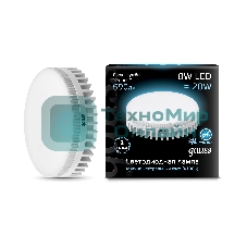 Лампа светодиодная Gauss LD108008208LED GX53 8W 4100K