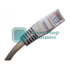 Патч-корд LANMASTER UTP TWT-45-45-0.5/6-GY вилка RJ-45-вилка RJ-45 Cat.6 0.5м серый ПВХ
