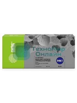 Картридж струйный Cactus CS-EPT9461 (T9461) черный пигментный (180 мл) для Epson WF-C5290DW/WF-C5790DW