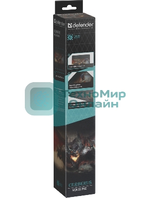 Игровой коврик Defender Cerberus XXL 400x355x3 мм, ткань+резина