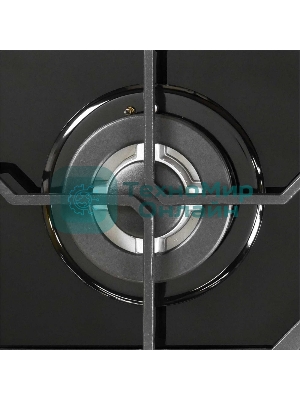 Газовая варочная панель LEX GVG 640-1 BLгазовая 1000-3500Вт 4конфорки газ контроль