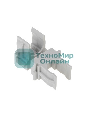 Крепеж-клипса для монтажного пистолета Rexant Ø 16 мм, серая (100 шт/уп)