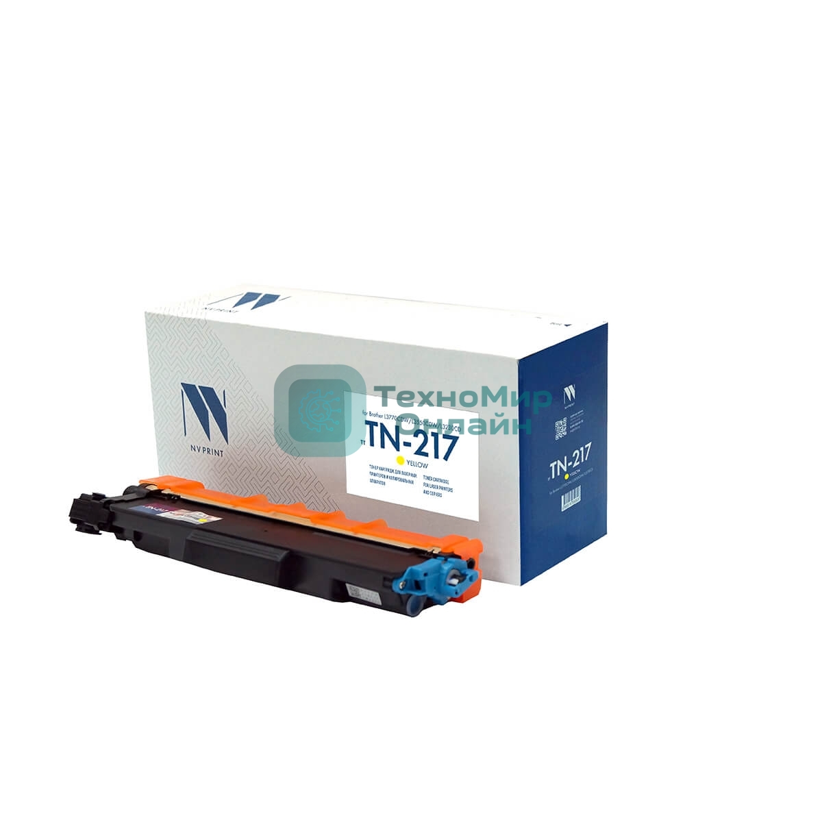 Картридж NVPrint совместимый NV-TN-217 Yellow для Brother L3770CDW/L3550CDW/L3230CDW (2300k)