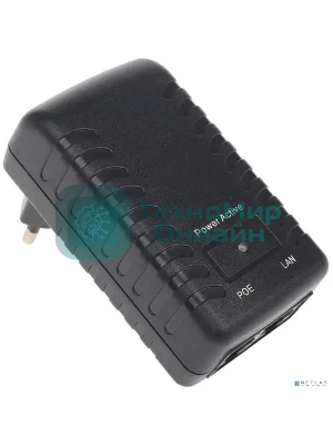 Блок питания для видеокамер ORIENT SAP-48POE вход: ~110-240 В, 50/60Гц; выход: 48 В, 500 мА