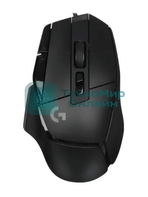 Мышь проводная Logitech G502 X черный, 25600 dpi, USB, кнопки - 13