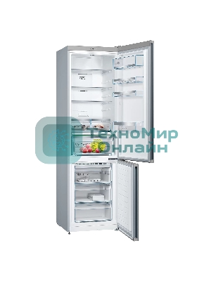 Холодильник Bosch KGN39LB30U черный двухкамерный 290/110л морозилка снизу, No Frost