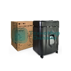 Шредер Heleos АП20-4 черный с автоподачей (секр.P-4) перекрестный 131лист. 20лтр. скрепки скобы пл.карты