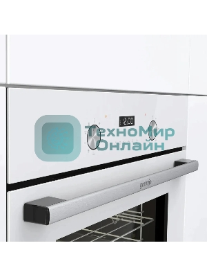 Духовой шкаф электрический встраиваемый Gorenje BO6737E03NWG белый