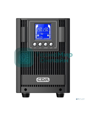 ИБП CBR ESN-1.5KT-4F-LCHERSC Online 1500VA/1500W Tower 4 x Schuko, LCD, HID-USB, RS232, EPO, SNMP slot