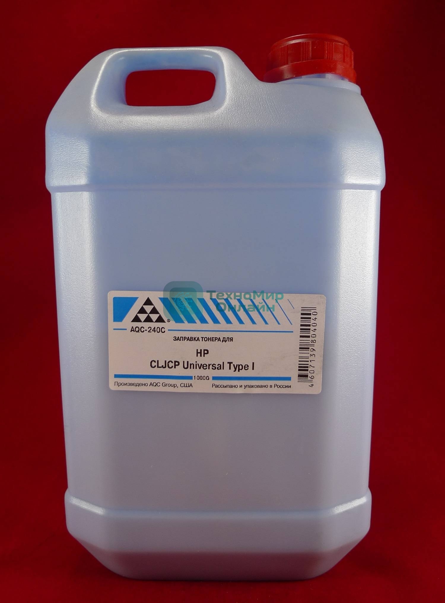 Тонер HP CLJ CP Universal Type I Cyan, (кан.1кг.) AQC фас. Россия